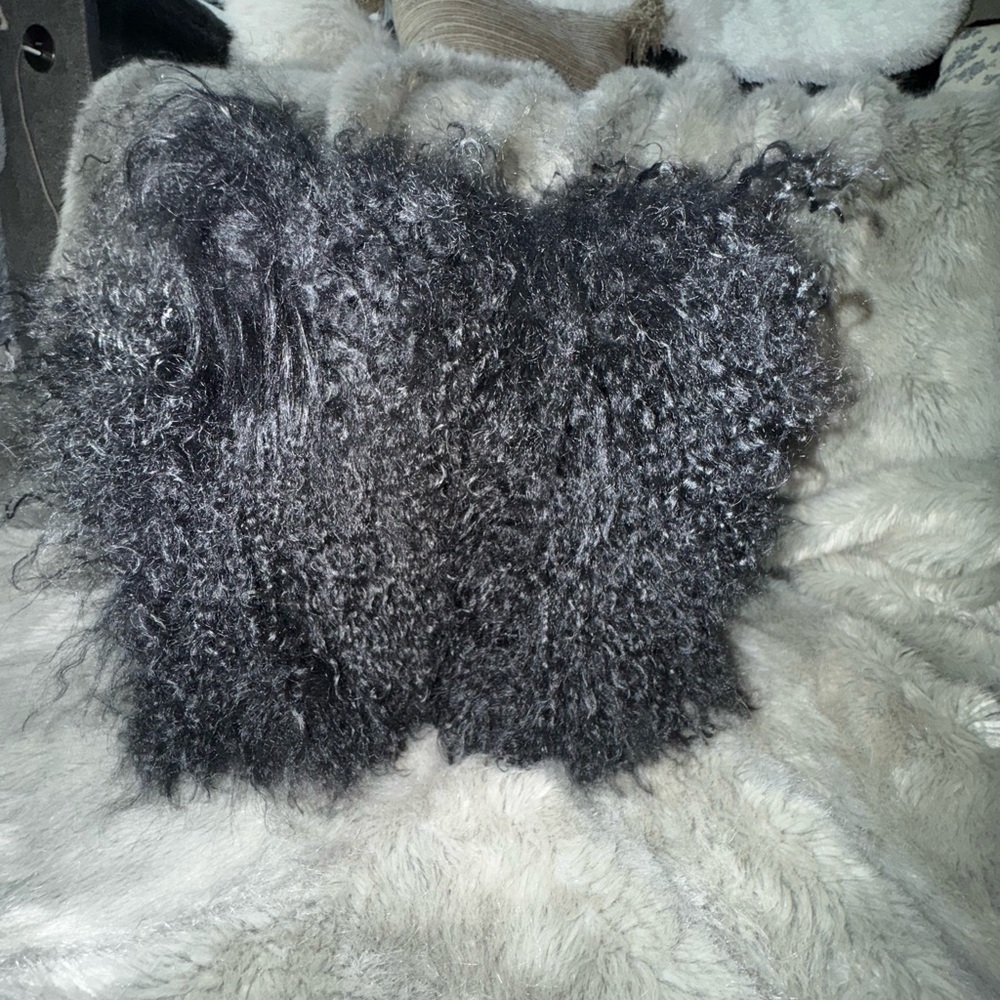 UGG Black Fluff Momma Mongolian Boots - Picture 3 of 8